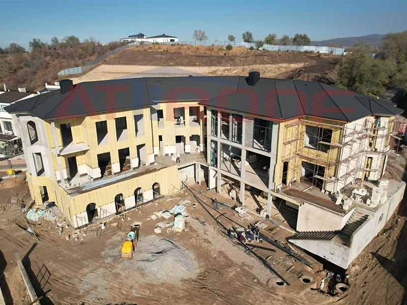 Stone Coated Metal Roof Tile Project Case