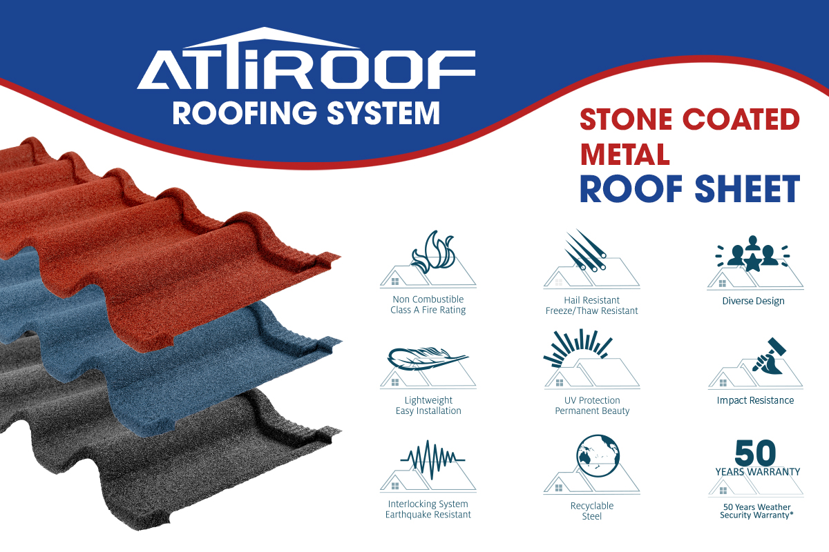 Stone Coated Metal Roof Tile Advantages
