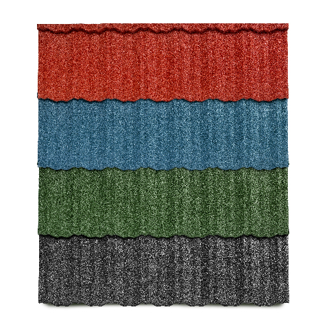 Northern Style Stone Coated Metal Roof Tiles