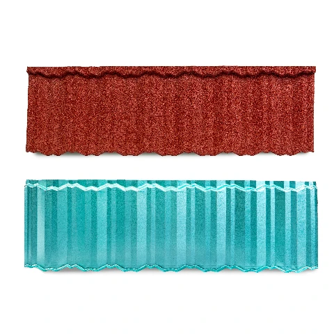 Northern Style Stone Coated Metal Roof Tiles
