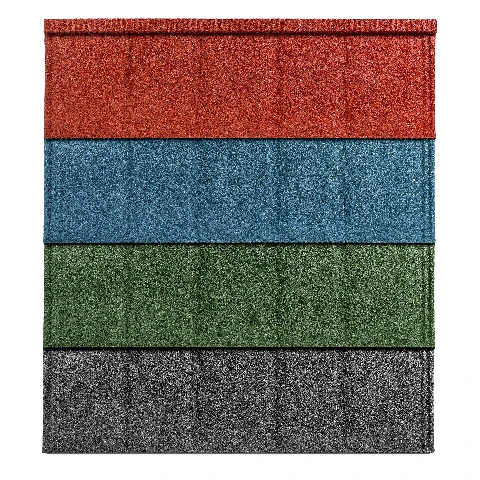 Slate Style Stone Coated Metal Roof Tiles