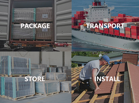 Transportation, Storage, and Installation Precautions for Stone Coated Metal Roof Tiles