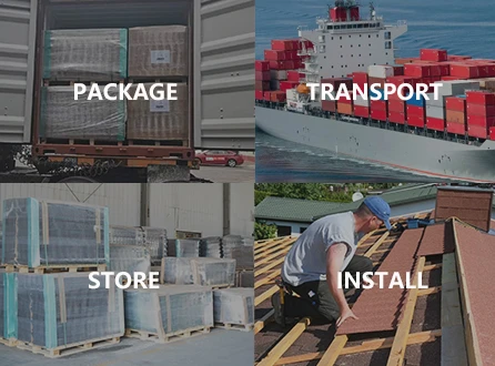 Transportation, Storage, and Installation Precautions for Stone Coated Metal Roof Tiles