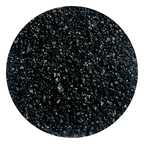 Classic Seven Wave Stone Coated Metal Roof Tile Color Card - Black
