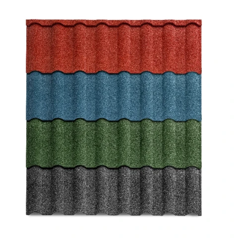 Milano Style Stone Coated Metal Roof Tiles