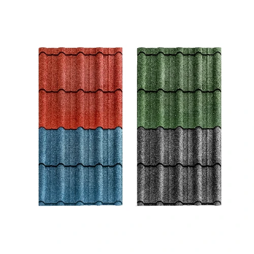 Bamboo Style Long Span Stone Coated Metal Roof Tiles