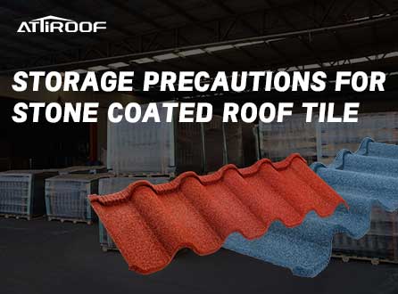 Storage Considerations for Stone Coated Metal Roof Tiles
