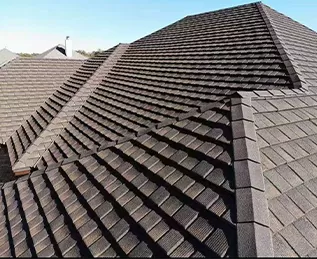 Strong Visual Appeal for stone-coated metal roof tiles