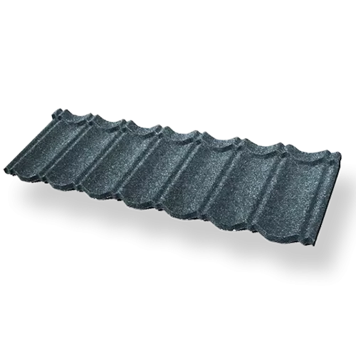 Blue Classical Seven-Wave Stone Coated Metal Roof Tiles