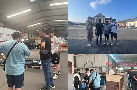 Customer visit factory