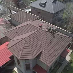 Project case of stone-coated metal roof tiles