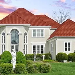 Project case of stone-coated metal roof tiles